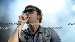 Foto concerto live KASABIAN 
Rock in Roma 
Ippodromo delle Capannelle 
Roma 18 luglio 2012