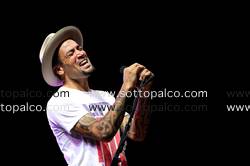 Foto concerto live BEN HARPER 
Rock in Roma 
Ippodromo delle Capannelle 
Roma 23 luglio 2012