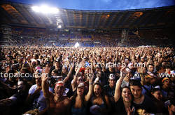 Foto concerto live LORENZO JOVANOTTI CHERUBINI 
Backup Tour Estate 2013 
Stadio Olimpico 
Roma 28 Giugno 2013