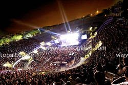 Foto concerto live CESARE CREMONINI 
Il Centrale Live 
Stadio Centrale del Tennis 
Roma 18 luglio 2013