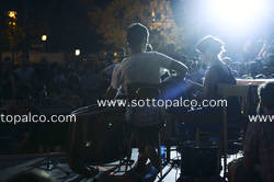 Foto concerto live COLAPESCE 
ARRIVERANNO PRESTO - FESTIVAL 
42 RECORDS 
SuperSanto's 
San Lorenzo Estate 
Roma 07 luglio 2012 
 
con MEG