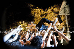Foto concerto live I CANI 
ARRIVERANNO PRESTO - FESTIVAL 
42 RECORDS 
SuperSanto's 
San Lorenzo Estate 
Roma 07 luglio 2012