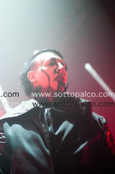 Foto concerto live MARILYN MANSON 
The Hell Not Hallelujah Tour 
Obihall 
Firenze 09/11/2015