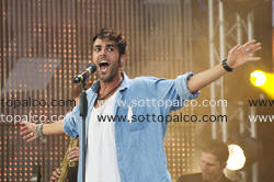 Foto concerto live MARCO MENGONI 
PIAZZA CASTELLO 
MTV DAYS 
TORINO, 30 GIUGNO 2012