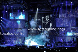 Foto concerto live EROS RAMAZZOTTI 
Tour Mondiale 2009 
Palalottomatica 
Roma 21 novembre 2009