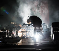 Foto concerto live VERDENA 
Live Rock Festival 
Giardini Ex Fierale 
Acquaviva 10 settembre 2015
