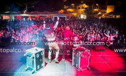 Foto concerto live PINK IS PUNK DJSET 
Live Rock Festival 
Giardini Ex Fierale 
Acquaviva 12 settembre 2015
