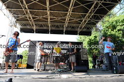 Foto concerto live LO STATO SOCIALE 
PSYCHO STAGE 
AREZZO WAVE LOVE FESTIVAL 
AREZZO 15 LUGLIO 2012